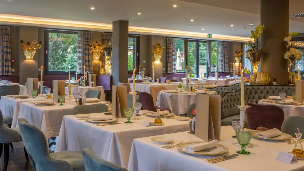 Hotel Spinale, Madonna Di Campiglio, Italy, Restaurant