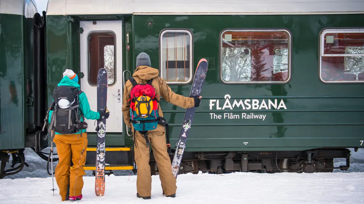 Myrkdalen Norway Flam Railway
