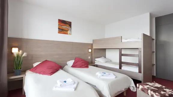 Quad bedroom