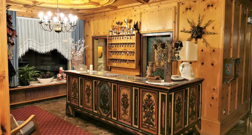 Hotel La Plaza, Corvara, Reception