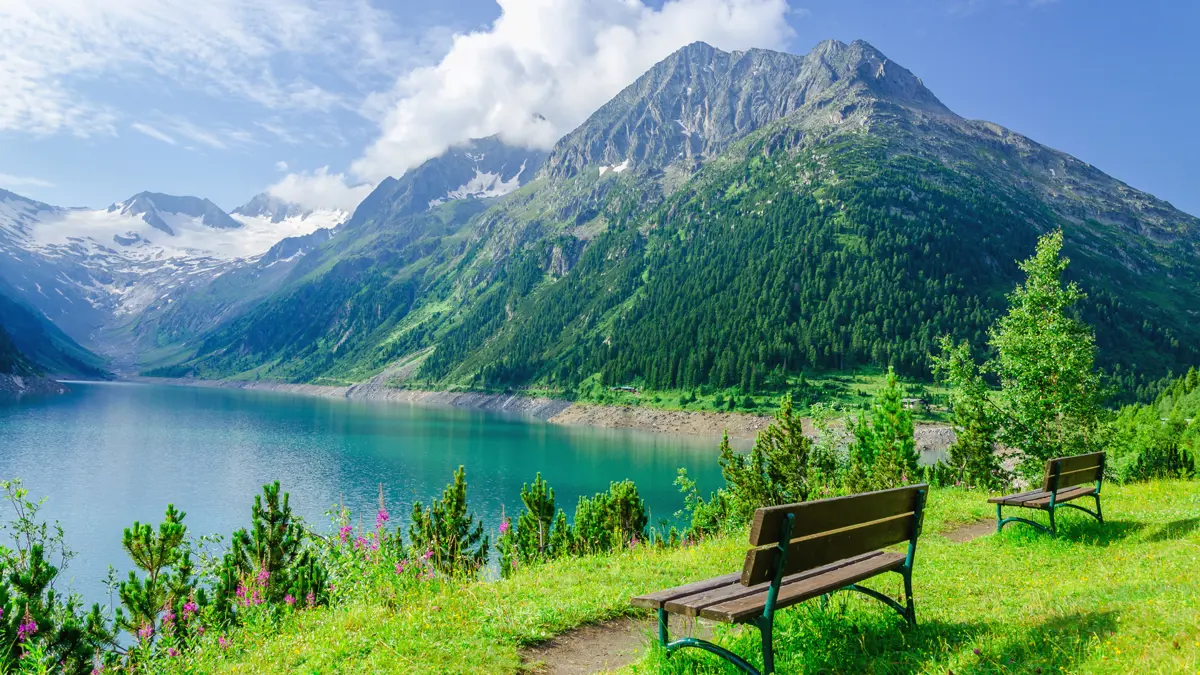 Mayrhofen Schlegeis Reservoir