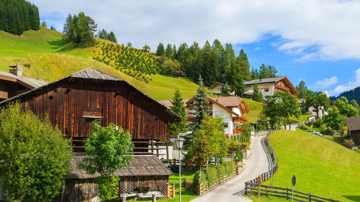 Village Views in Corvara & Colfosco