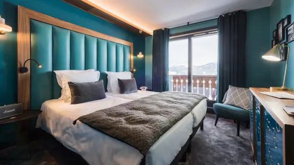  Double slope room