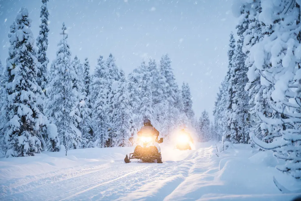 Muonio Finland Snowmobile Tour 2