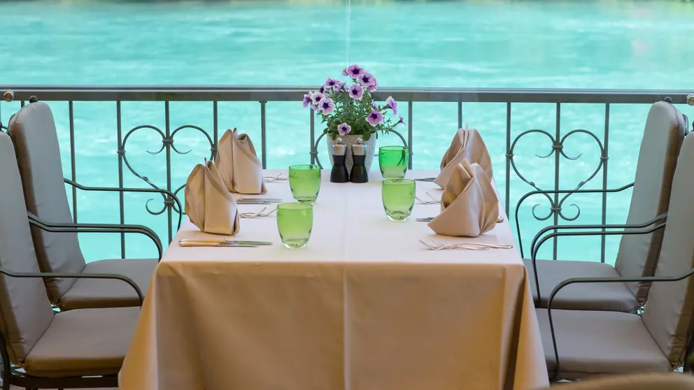 Grand Hotel Beau Rivage Interlaken Riverside Dining