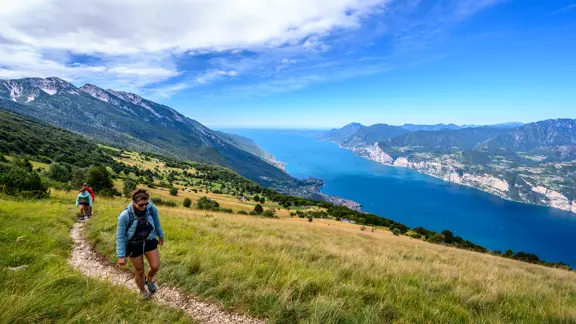 Walking on Monte Baldo