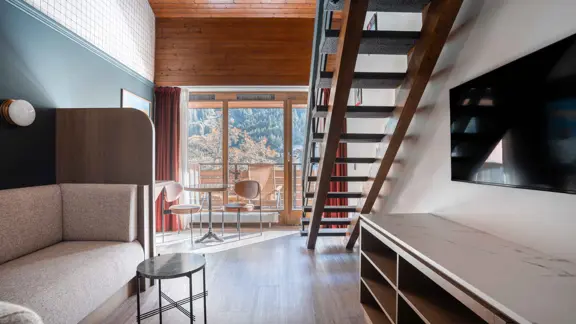 Duplex family room