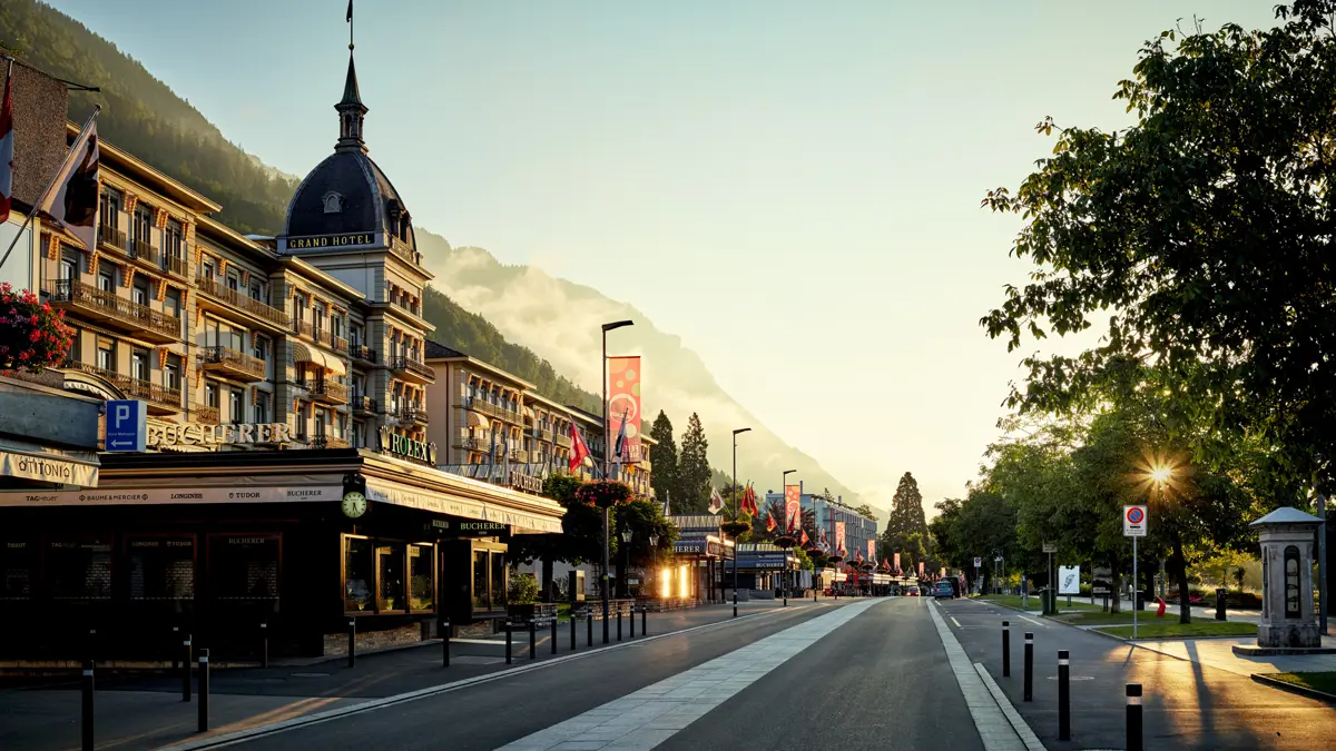Interlaken town centre