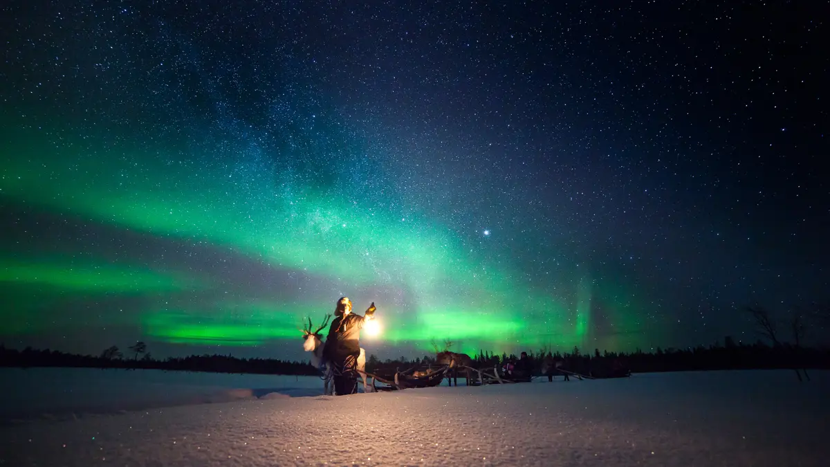 Yllas Finland Northern Lights