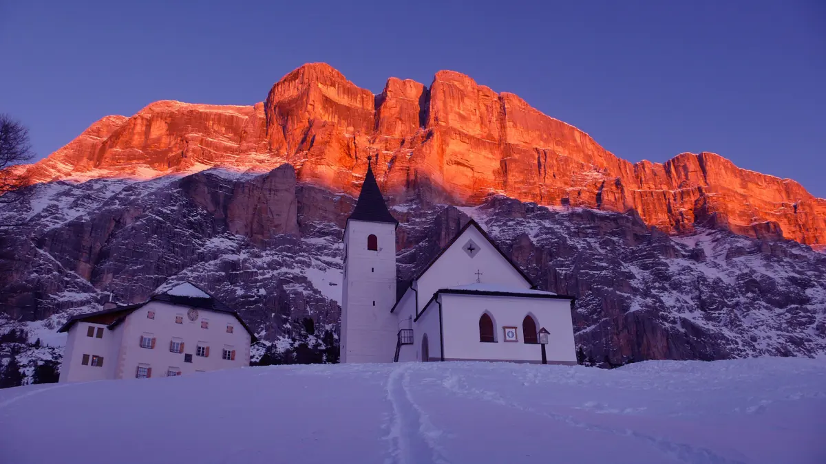 Alta Badia Chiesetta S. Croce Hl. Kreuz Kirchlein Church Santa Croce