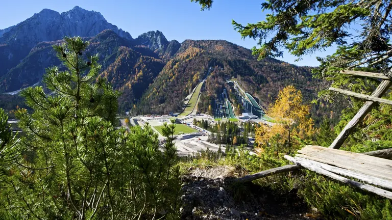 A scenic view of a landscape