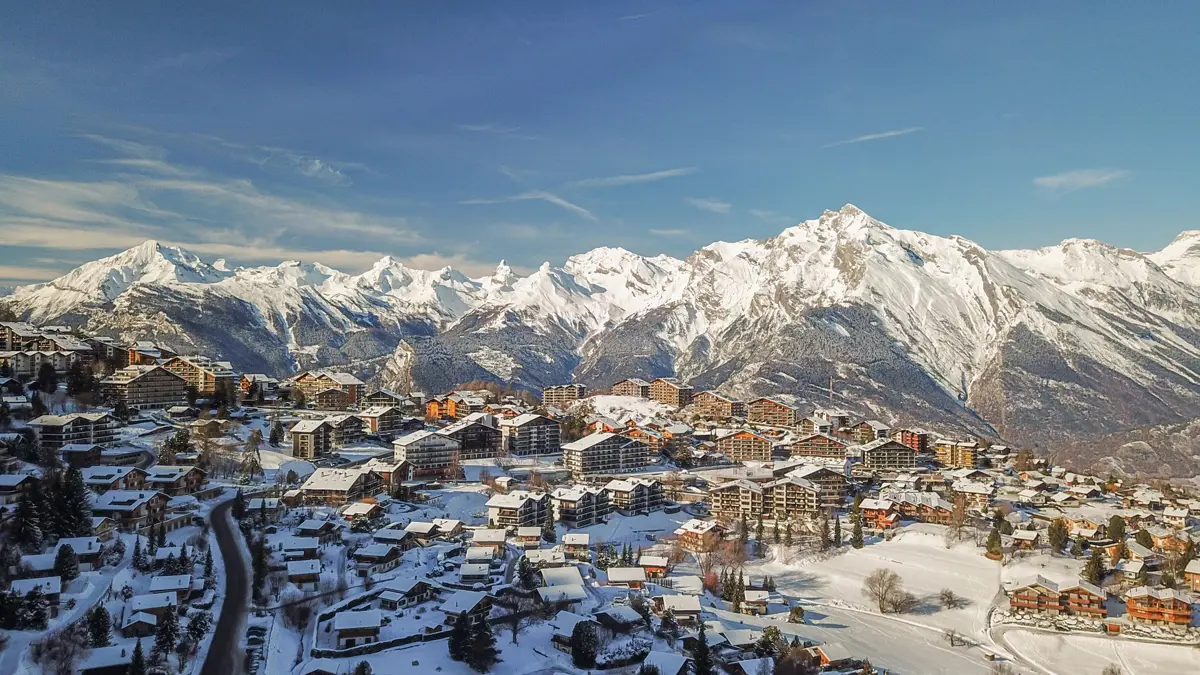 Nendaz Four Valleys Resort View