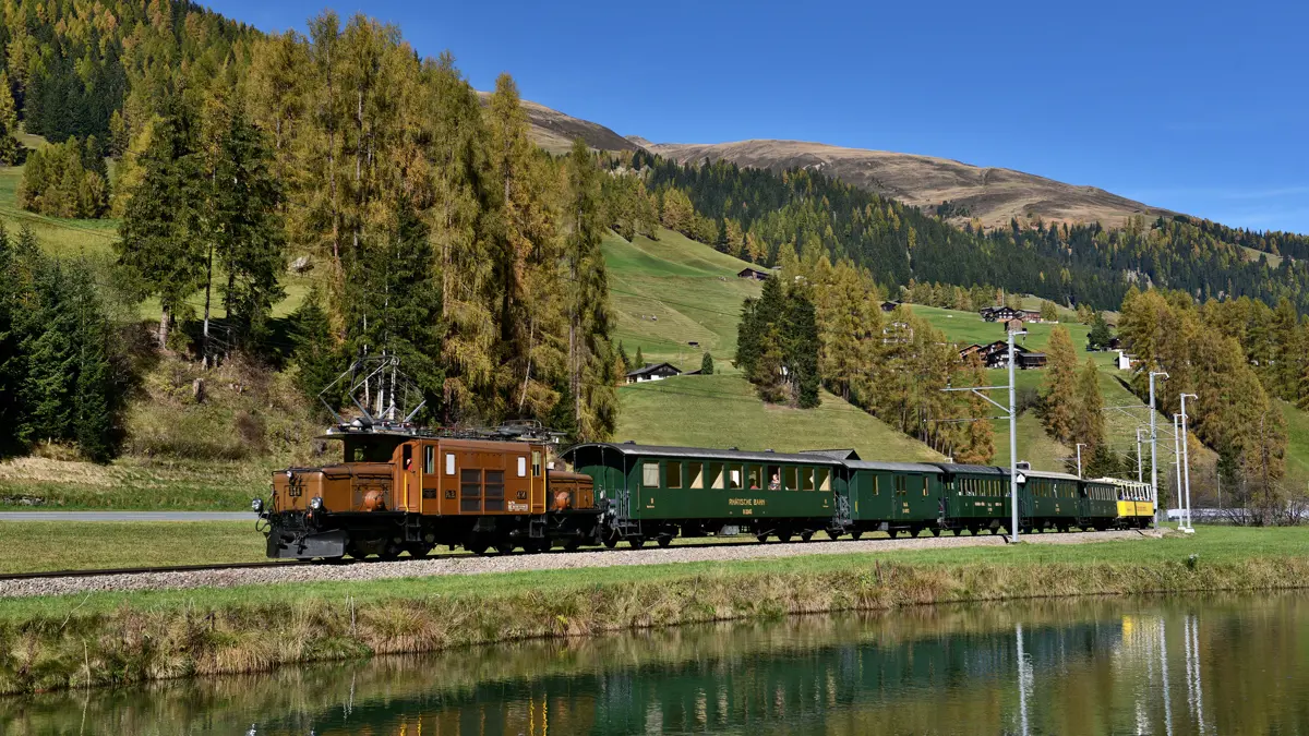 Davos nostalgia train