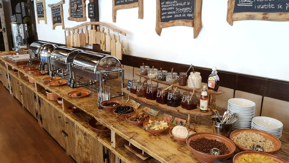 Ribno Alpine Resort Lake Bled Buffet