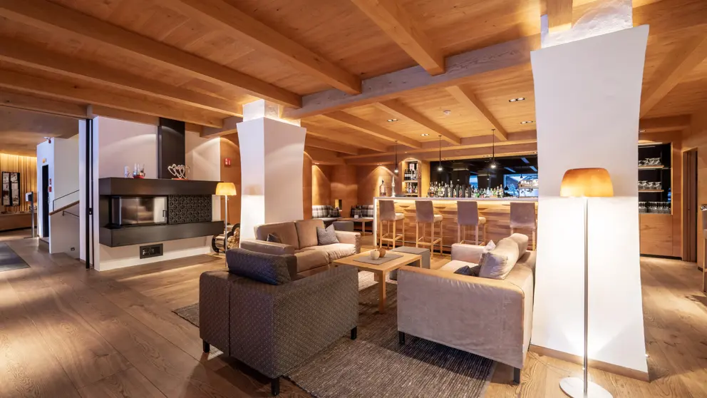 Italy, Dolomites, Selva, Hotel Stella, Bar