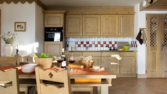 Typical apartment kitchen