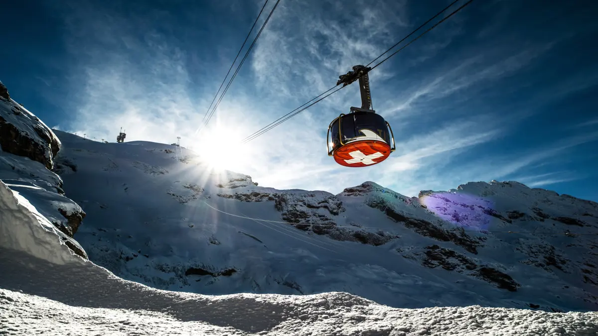 Engelberg Switzerland TITLIS Rotair 2