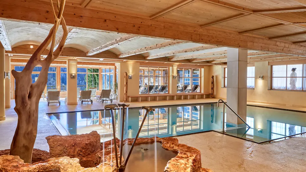 Sporthotel Panorama, Corvara, Dolomites, Indoor Pool