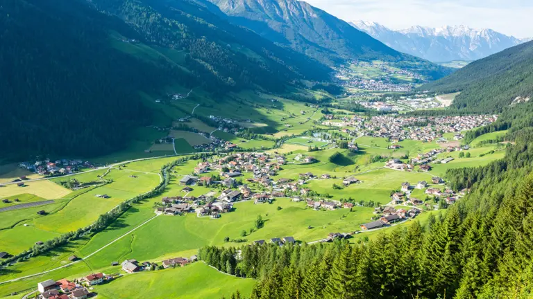 A scenic view of a landscape