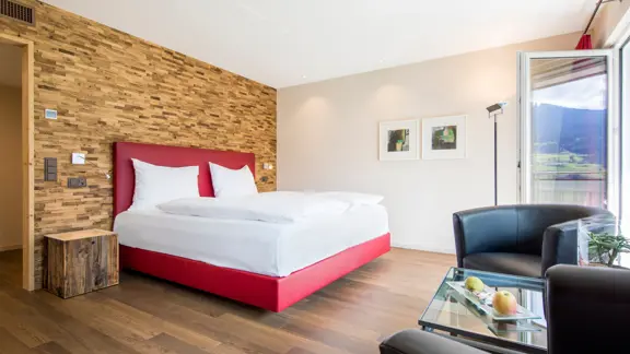 Classic double room with Eiger view