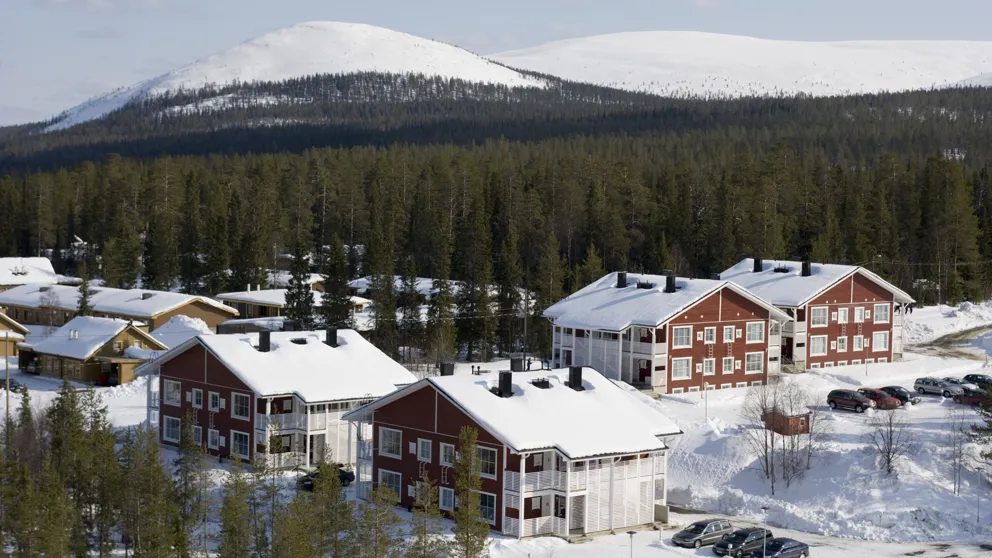 Akas Alp Apartments Yllas Exterior