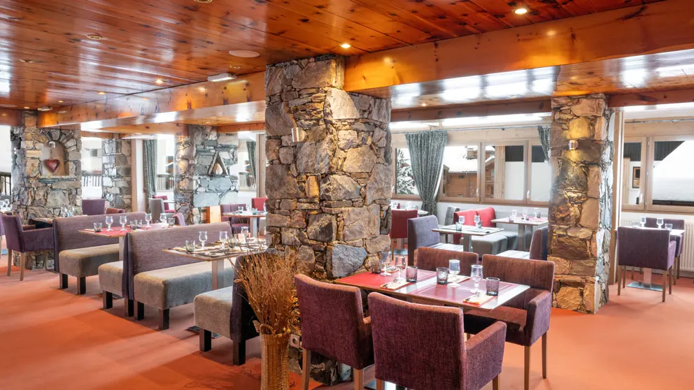 Hotel L'aiguille Percee Tignes Restaurant