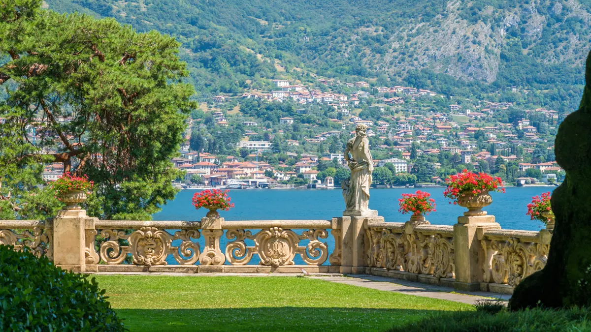 Lenno, Lake Como, Villa Balbianello, Italy