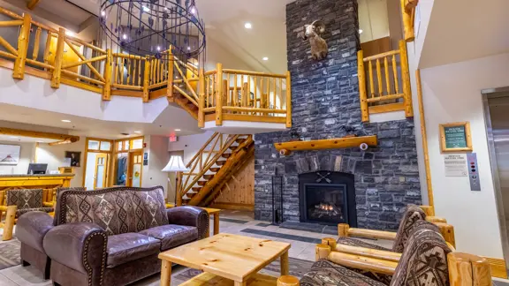 Brewsters Mountain Lodge Banff Lobby