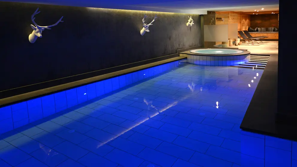 Italy, Dolomites, Selva, Hotel Somont, Indoor Pool
