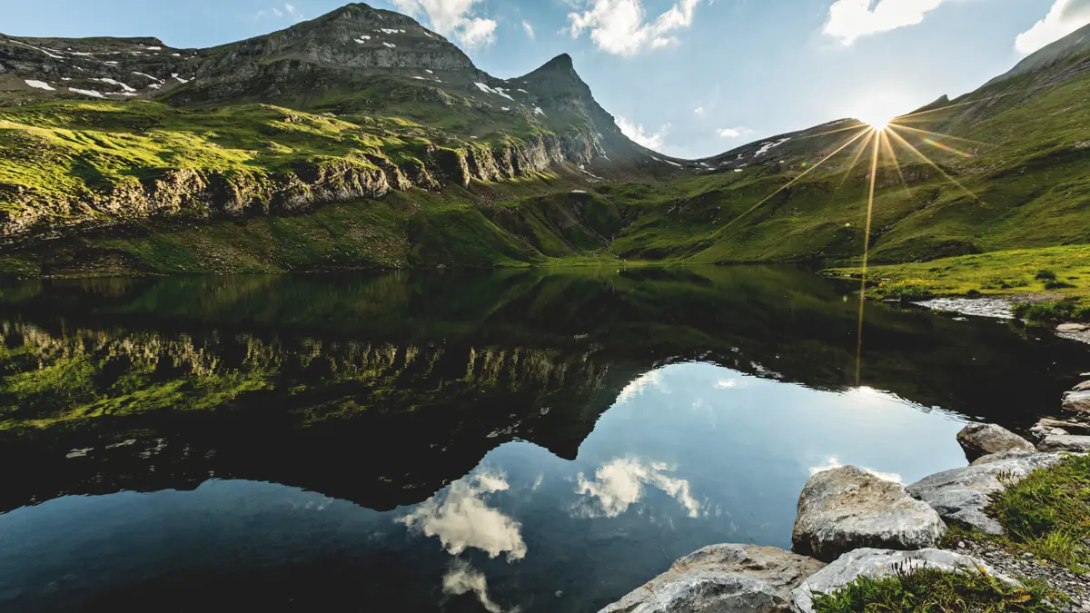 Grindelwald Bachalpsee Mountain Lake (Copyright: Switzerland Tourism Jan Geerk)