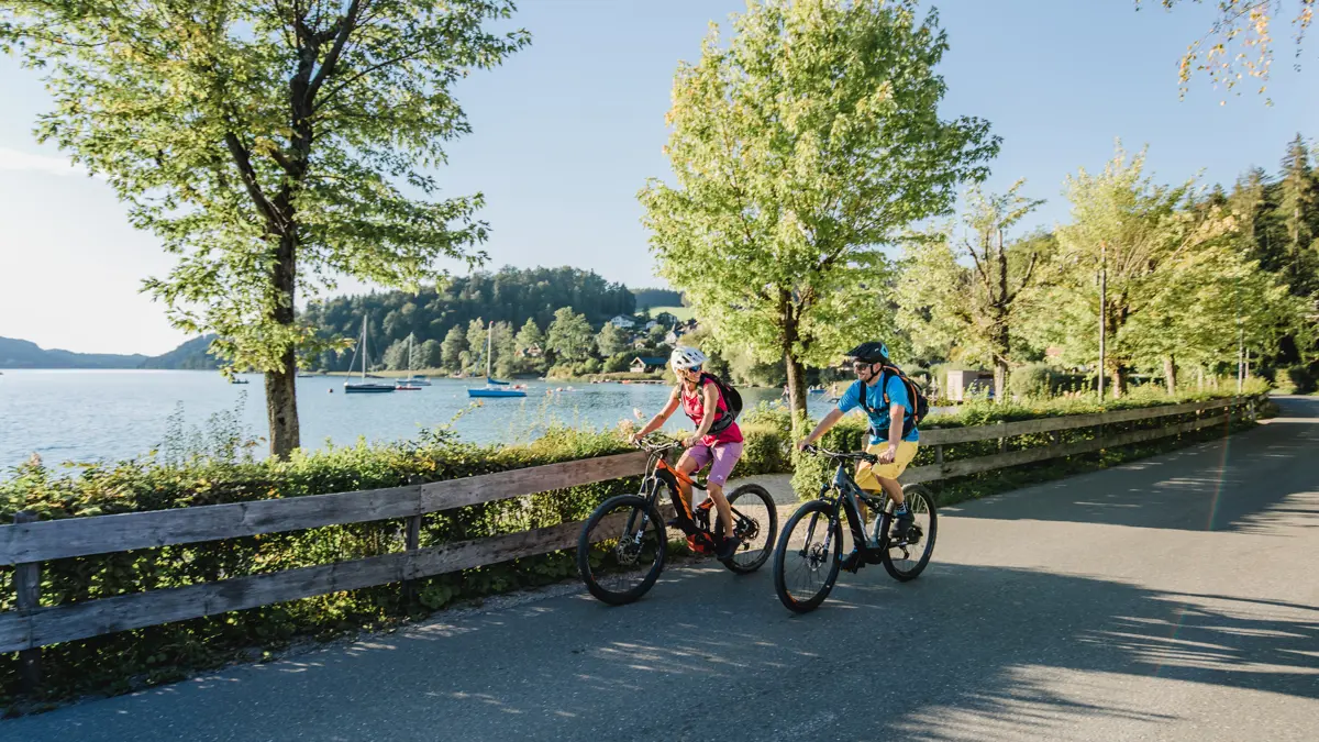 E-Biking on the Bergeseenetrail
