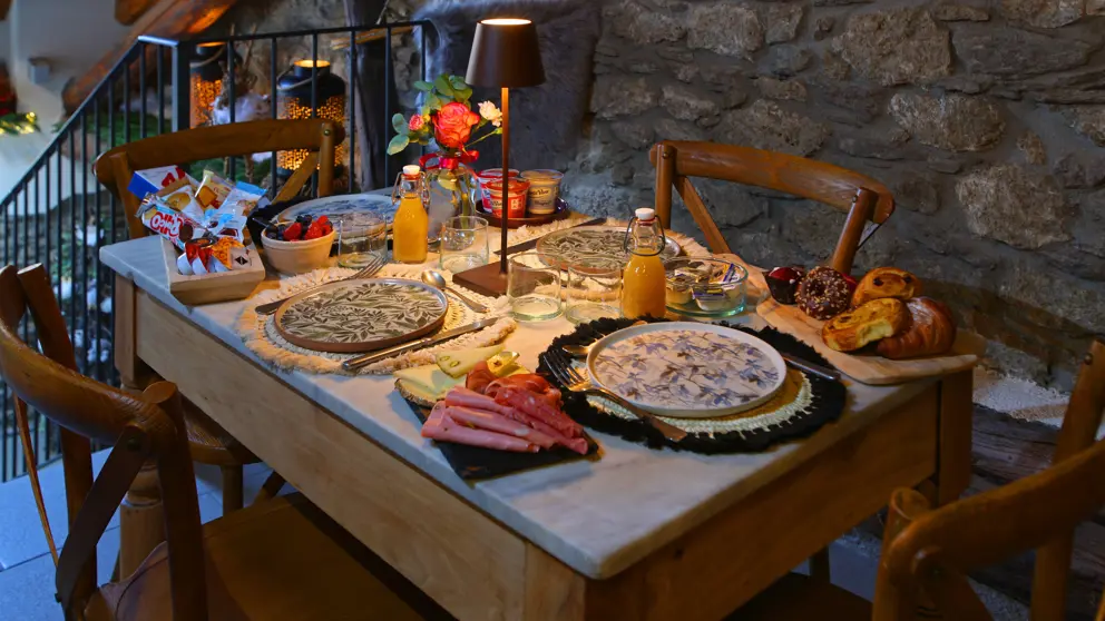 Chalet Faure Breakfast