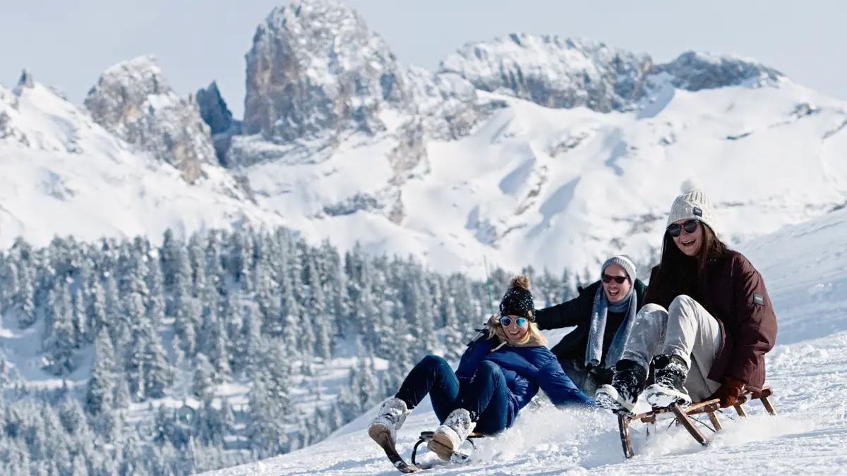 Courchevel Sledding