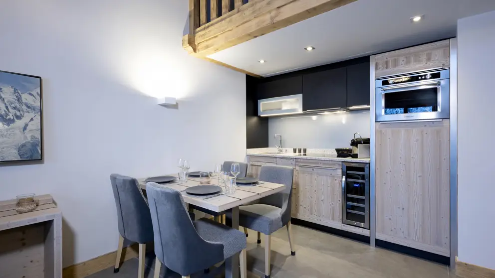Residence Elena Chamonix One Bedroom Apartment Interior 2