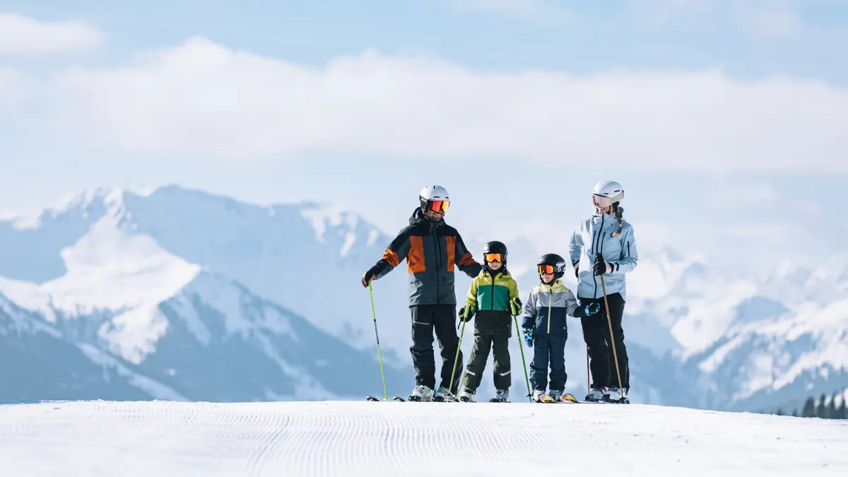Saalbach Hinterglemm Ski Circus Austria Family Fun Slope C Maria Knoll