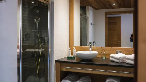 Typical shower room