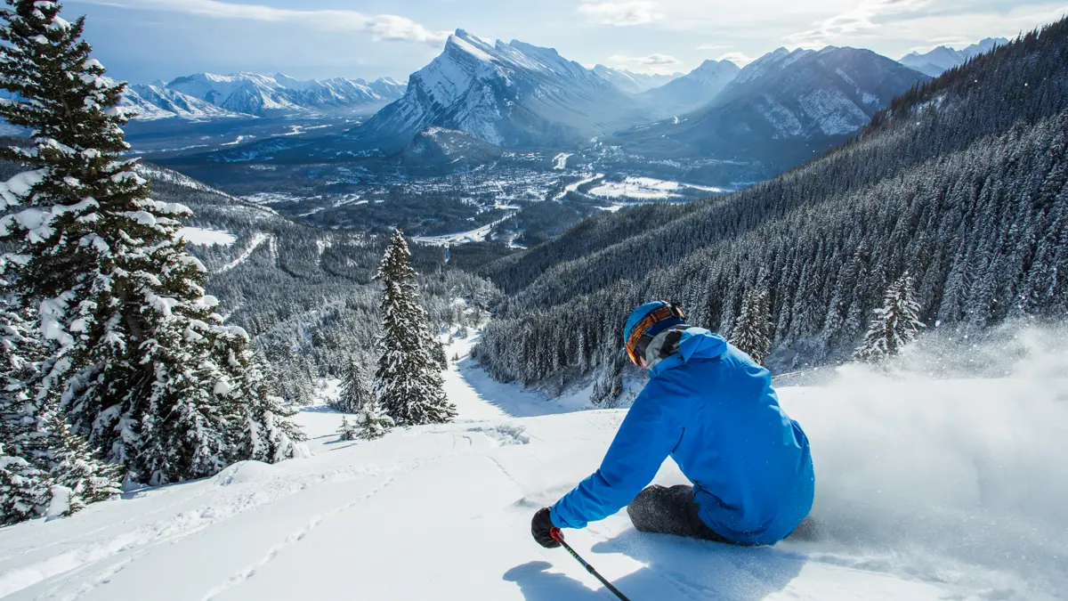 Powder Skiing SkiBig3 ©DanEvansPhotography