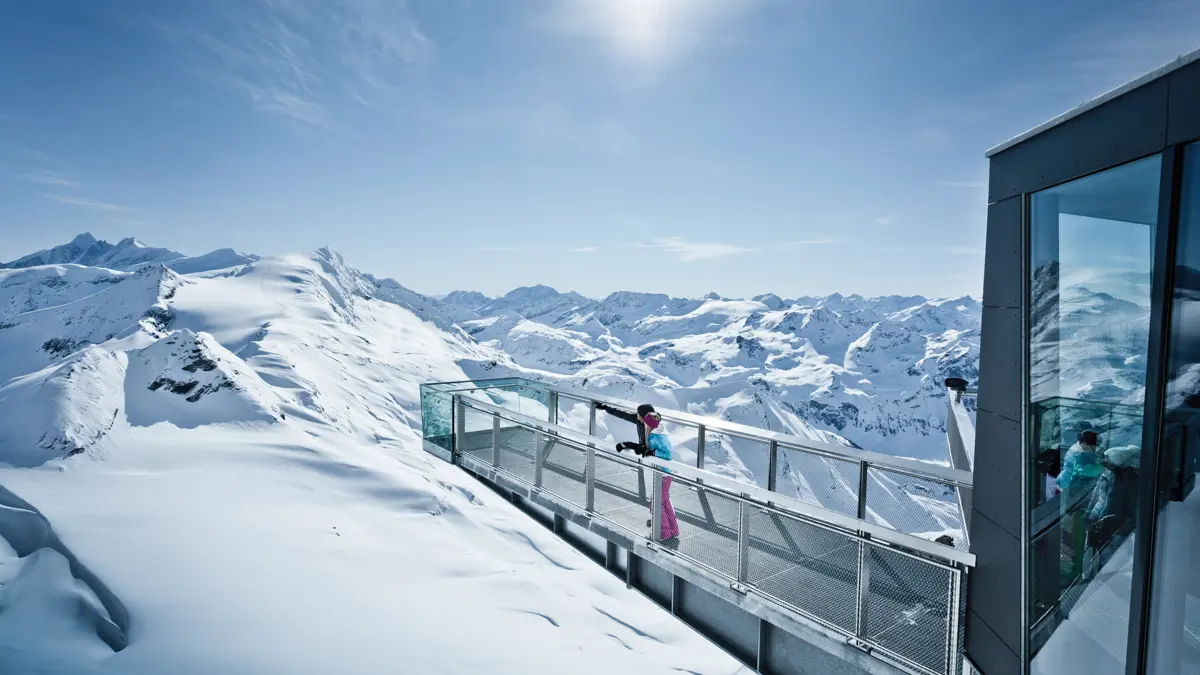 Zell Am See Ski Resort Snow Kitzsteinhorn
