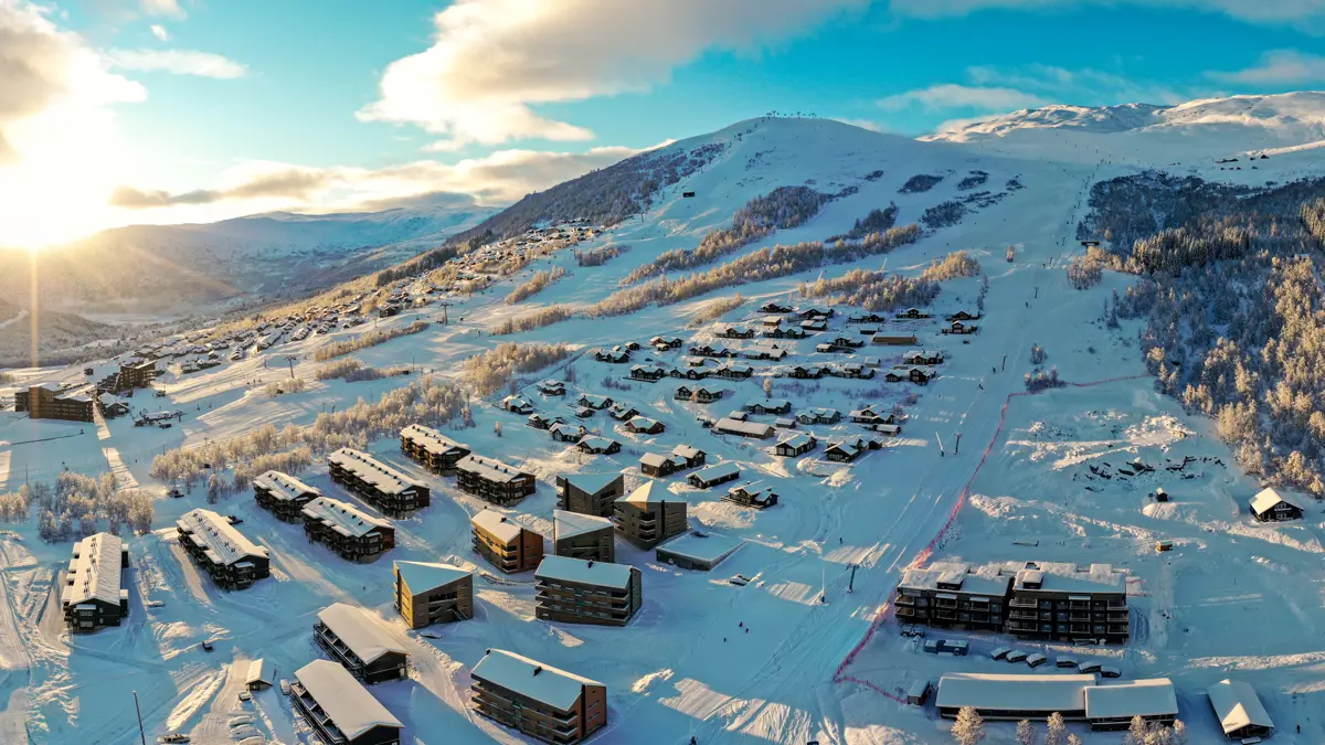 Myrkdalen Norway Resort Aerial View (1)