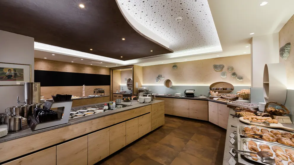 Hotel Diamant, San Cassiano, Dolomites, Italy, Breakfast Buffet