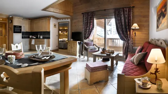 Two bedroom gold apartment