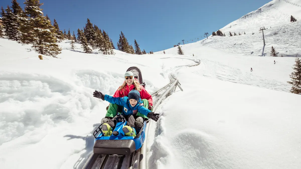 Alpbach Niederau Oberau Ski Juwel Alpbachtal Wildschoenau Tobogganing Ski Juwel Alpbachtal Wildschonau