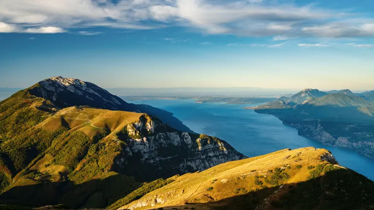 A scenic view of a landscape