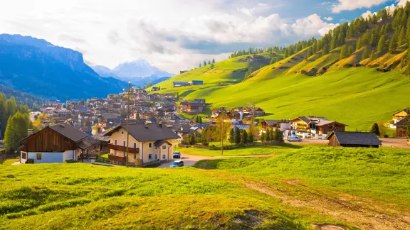 View of San Cassiano