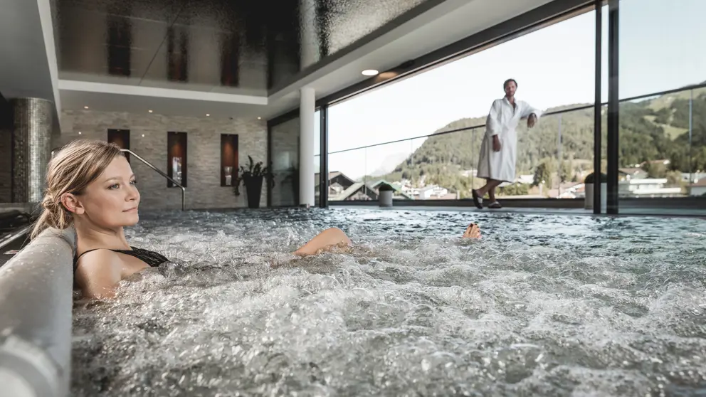 Post Hotel Seefeld And Spa Seefeld View Indoor Pool