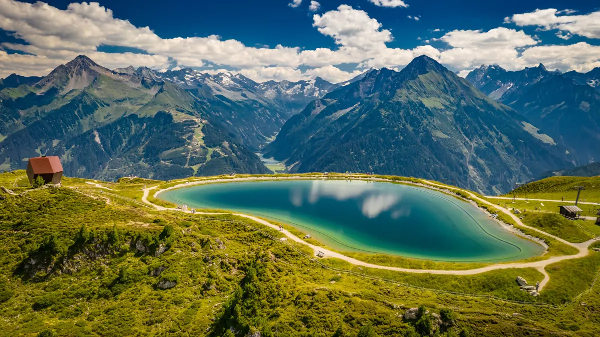 Mayrhofen Penken Mountain Reservoir