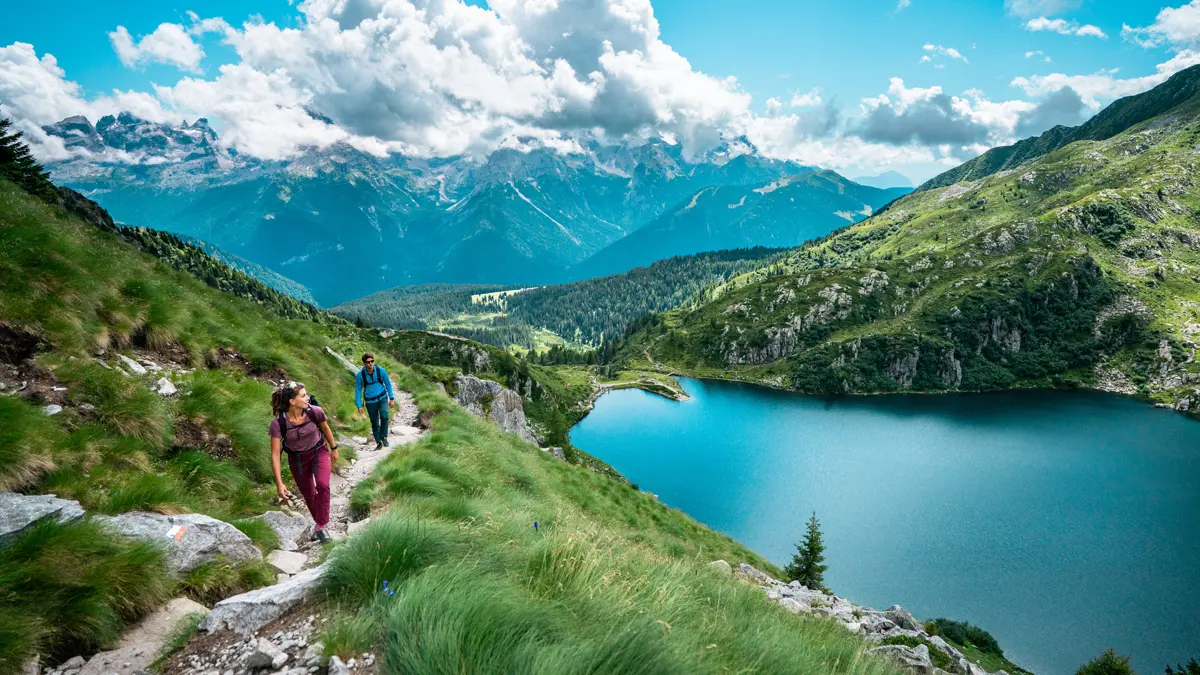 Madonna Di Campiglio Italy Activities Walking By A Mountain Lake Pizzini Camilla