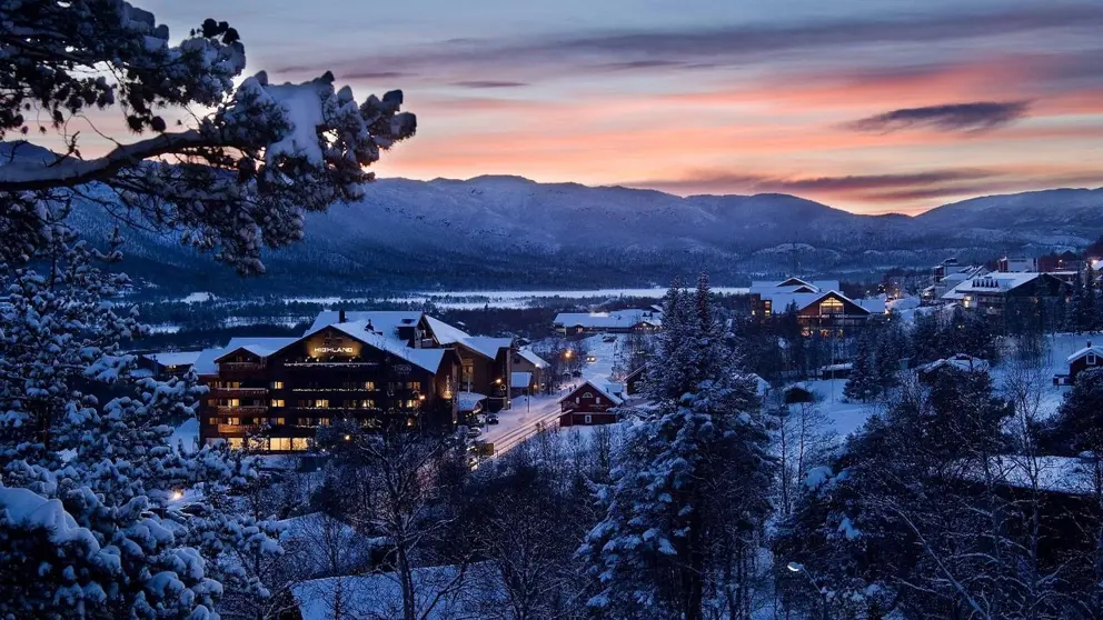 Hotel Highland Lodge Geilo Exterior Building