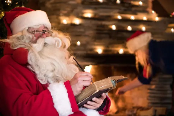 Muonio Finland Santa