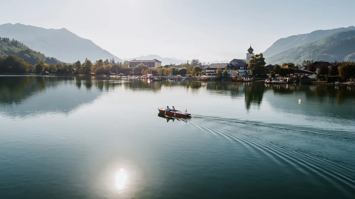 St.Gilgen Wolfgangsee View Of Strobl